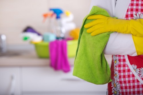 Deep carpet cleaning process in a home interior