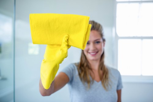 Deep one off cleaning service in a kitchen