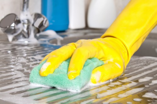 Post-renovation one off cleaning in a home