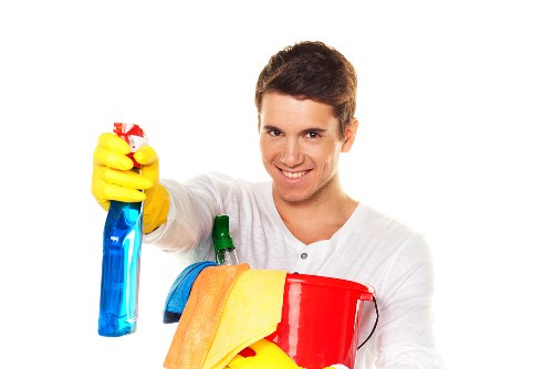 Weekly cleaning schedule tools and organized cleaning checklist